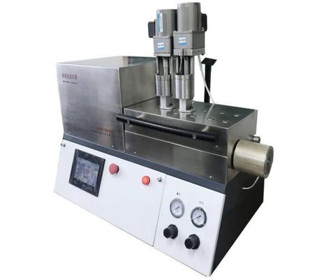 Αγορά Mini Lab Extruder with Co-rotating Conical Twin-screw 110V/220V and Temperature Range 0-300°C for Construction Materials online manufacture